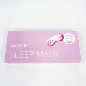 Alchemy Living Pink Sleep Mask Reduces The Appearance Of Wrinkle Around Eyes